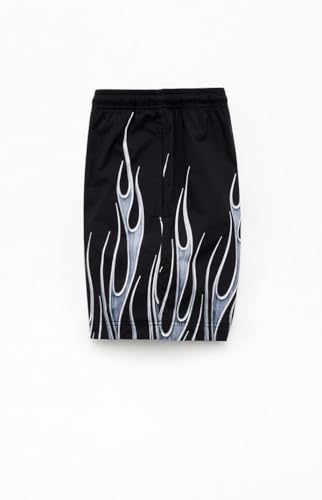 PacSun Men's Iron Flames 6.5" Volley Swim Trunks3