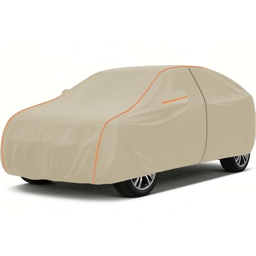【Tranquillità tutto l'anno, protezione per tutte le stagioni】Copertura Auto Per Esterno per seat Leon cupra R 2002-2023 .Questo telo copriauto impermeabile in tessuto Oxford è realizzato con materiali di alta qualità e resiste efficacemente a tutti i tipi di condizioni atmosferiche avverse. Protegge efficacemente la tua auto da sole, pioggia, neve e altre sostanze corrosive.