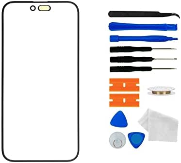iPhone 15 Plus Screen Glass Replacement,Front Outer Lens Glass Screen Replacement Repair Kit for iPhone 15 Plus Series (6.7 inch)