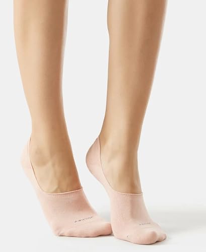 Image of Jockey 7484 Women Compact Cotton Stretch No Show Socks with StayFresh Treatment
