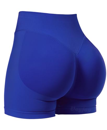 Image of VOYJOY Women Workout Impact Shorts 2.5 inch / 3.6 inch / 4.5 inch / 6 inch Scrunch Butt Lifting Gym Seamless Booty Biker Shorts