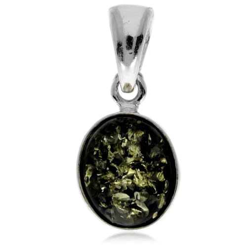 Pendentif ambre de la Baltique et argent à porter au quotidien avec élégance
