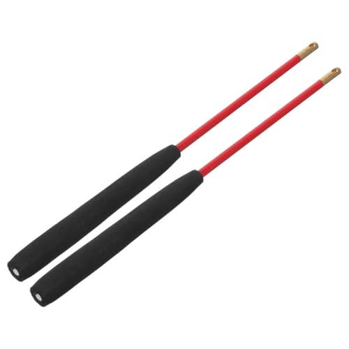 Abaodam Elderly Bearing Diabolo Stick Glass Fiber Pole Copper Tip Easy to Grip for Juggling
