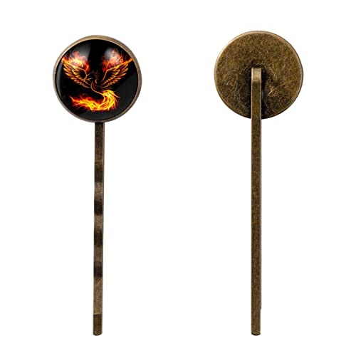 Épingles à cheveux Phoenix antidérapantes noires pour chignon parfait