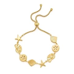 Charm slider bracelet