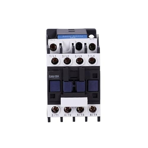 Contacteur tetrapolaire 12A CJX2-1204 inverseur de puissance 4 NO 380 V
