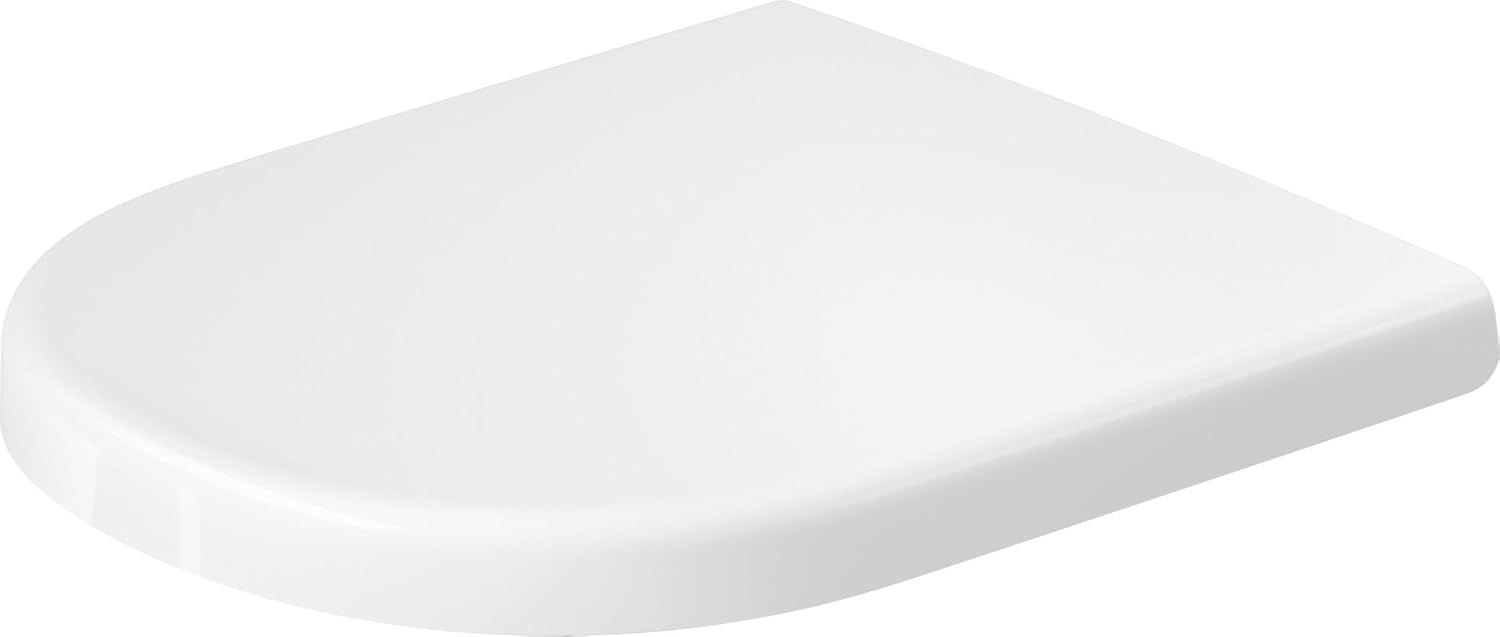 Duravit 00284921 D-Code Round Toilet SeatQuick Release - White