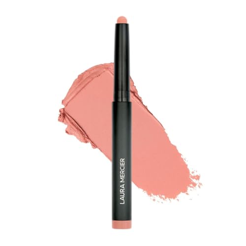 Laura Mercier Caviar Stick Cream Eyeshadow - Acabado brillante, duración de 24 horas, larga duración, color intenso, fácil de mezclar y aplicar, resistente al agua, con ácido hialurónico