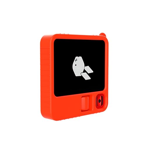 Aokicase Silicone Case for Rabbit R1 AI Device,Full Protective Cover,Skin-Friendly Dirt and Shock Resistant, 5 Color （Orange）
