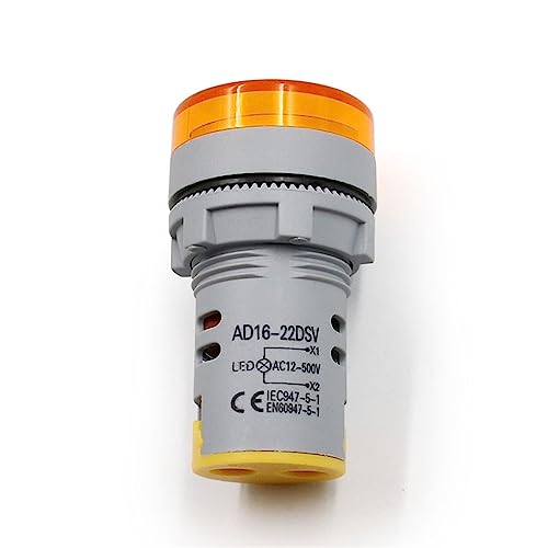 Voltmètre numérique encastrable 22mm avec indicateur de puissance LED - 6