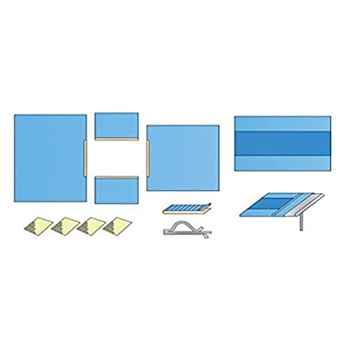 Mediberg - Set quirúrgico universal clásico en tela no tejida de doble acoplamiento, estéril, paquete de 10 juegos Cover