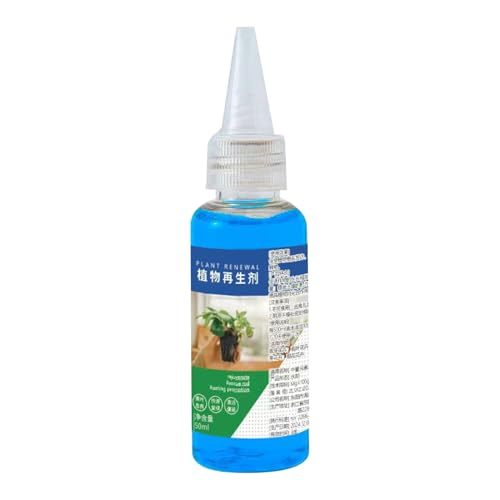Baoqifong Líquido para Crecimiento de Plantas - Fertilizante Mejorador Para Césped Y Plantas - Solución Nutritiva de 50ml para de Interior Jardines Caseros Invernaderos Suculentas Césped