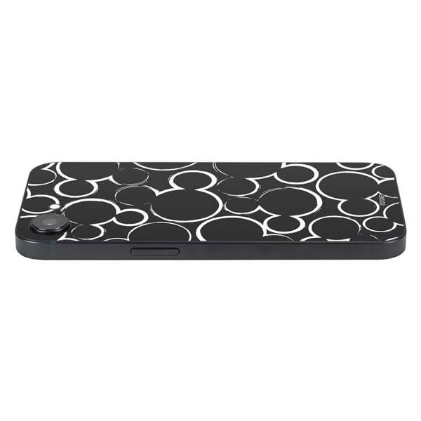 Skinit Decal Phone Skin Compatible with iPhone 16e - Officially Licensed Disney Mickey Mouse Logo Pattern Design