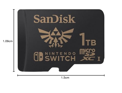 SanDisk microSDXC pour les consoles Nintendo Switch Legend of Zelda UHS I Carte jusqu'à 100 Mo/ Produit sous licence Nintendo Class 10 U3 Legend of Zelda - vue 7