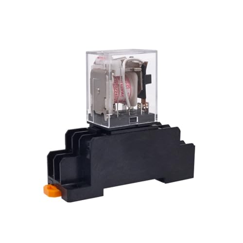 Interruptor de relé intermedio electromagnético HH53P DC6V con base miniatura Generalel 3