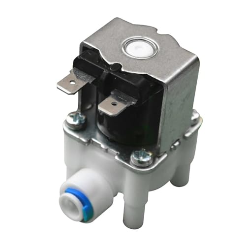 Vanne d'eau électrovanne connecteur rapide DN8 1/4 DC12V normalement fermée - 6