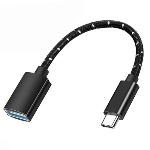 Adattatore da USB C a USB, Adattatore Cavo OTG USB Tipo C, Compatibile con iPhone 16/15 Pro Max, iPad Pro, MacBook Pro/Air, Samsung Galaxy S24/S23/S22/S21, Huawei