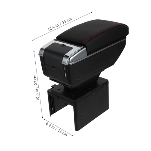 Boîte accoudoir voiture réglable PLAFOPE aux finitions électroplaquées