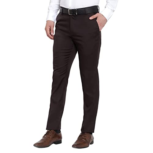 Image of Men Regular Fit Polycotton Trouser Pant's Formal Trouser Casual Trouser Pant