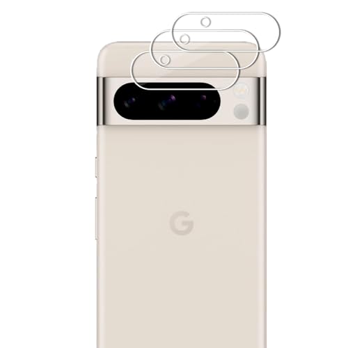 3 Pack Tempered Glass For Google Pixel 8 Pro (5G) Camera Lens Protector