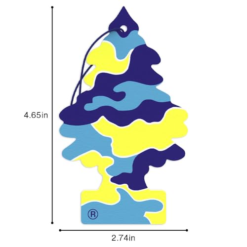 Image of LITTLE TREES Car Air Freshener | Hanging Tree Provides Long Lasting Scent for Auto and Home | 4 Air Fresheners |Pina Colada (Pack of 36)