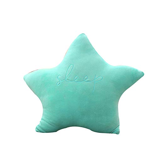 Oreiller peluche étoile moelleux grand confort en coton doux pour sieste enfant