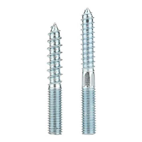 Boulons à double tête M10 70mm vis goujon fileté fleur de prunier