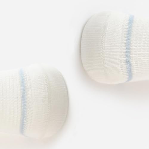 iiniim Toddlers Baby Tube Stockings Boys Girls Cotton Knee High Long Striped Socks3