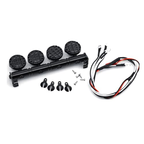 RC�N���[���[�p�A�b�v�O���[�h�p�[�c For Axial For SCX10 II For Wraith For TRX-4 D90 For SCX10 CC01 1/10 �z���C�g�X�|�b�g���C�g 4/5/6 ���[�t�����v ���C�g�o�[ RC ���f���J�[ �g