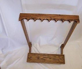 Miniatura 2 de handmade Estante plegable para 8 pistolas - Acabado en nogal