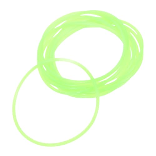 VANZACK 10pezzi Braccialetto in Silicone Elastico Braccialetto Luminoso Che Si Illumina Al Buio Per Donne Uomini Adolescenti Accessori Anni