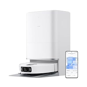 XIAOMI Robot Vacuum 5 Pro Saugroboter mit Wischfunktion, 20.000Pa, Ausfahrbarer Mopp & Seitenbürste, Selbstreinigende All-in-One Basisstation, KI-Navigation, App & Sprachsteuerung