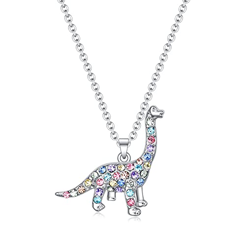 Dinosaur Necklace Gifts For Girls Women,Animal Necklace Jewelry Birthday Valentine's Day Christmas Graduation Back To School Gift For Girls Niece Daughter #TOP5