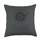 Supernatural Winchester Anti Possession Throw Pillow