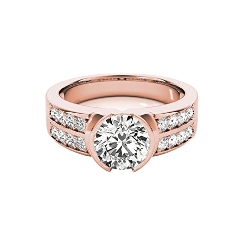 ���O�W���A���[ 925 St-Erling �V���o�[�����w�փZ�b�g �����p CZ �v�����Z�X ����w�� �g�����f�B�W���G���[ propuesta de anillos para Mujer