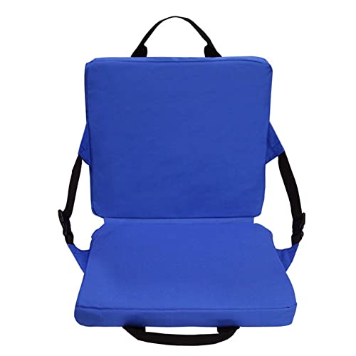 SOFORFREEM Silla Plegable para Exteriores CojíN para Silla Cuadrada CojíN para Estadio Silla de Playa con Respaldo Camping Senderismo