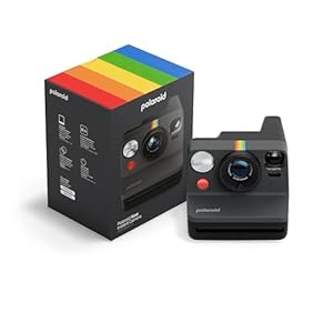 Polaroid – Now Generation 3 – Sofortbildkamera – Schwarz (9154)