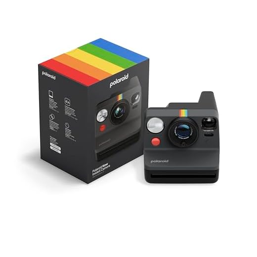 Polaroid - Now Generation 3 - Appareil Photo instantané - Noir (9154)