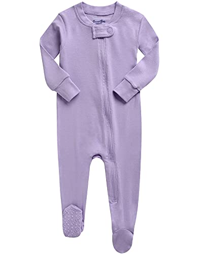 Image of VAENAIT BABY Infant Toddler Boys Girls Footed One-Piece Sleep and Play Premium Modal Pajamas 1-2 Pieces