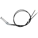 ★【TAMAÑO】Paquete de 2;Largo total:1285mm（Incluida la longitud de movimiento）;Longitud móvil del cable:103mm;(Come mostra l'immagine)