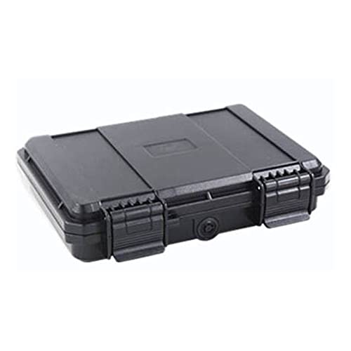 HUNTFF Portable Tool Box Shockproof Sealed Hard Plastic Case Toolboxes Carrying Case Waterproof Tool Box with Pre-cut Foam Lockable Tool Storage Organizer