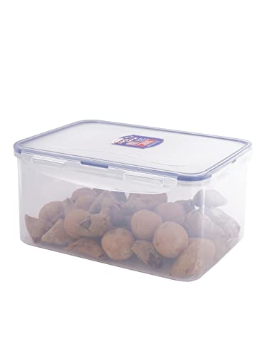 Image of LocknLock Airtight Fridge Containers With Lid 3.6 Liters, Leak Proof, BPA Free Plastic Big Container For Kitchen Storage | Fresh Fruits,Vegetables Containers for Fridge Organizer