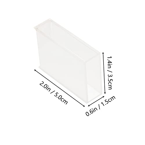 HEALEEP 2stücke Standard Glasküvetten Hochtransparente Laborküvetten Aus Glas Kompatibel Mit Spektralphotometern Für Chemische Und Pharmazeutische Analyse