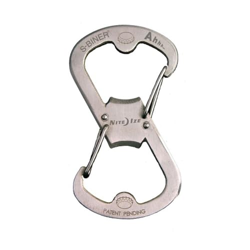 Nite Ize S-Biner Ahhh Bottle Opener - Stainless SBO-03-11