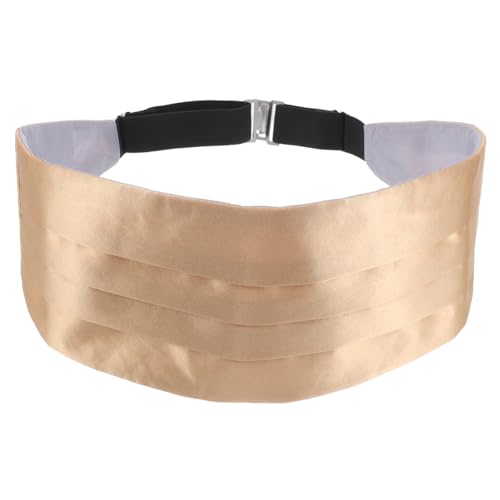 COLLBATH Satin Cummerbund for Men Adjustable Pretied Design for Weddings and Formal Occasions Comfortable and Satin Material Stylish Accessory for Tuxedos and Evening Dresses