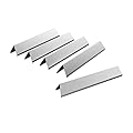 Stainless Steel Flavorizer Bars for Weber Spirit 300 Gas Grills 7636 (5-Pack/Dimensions: 15 1/4" x 2 3/5", 16 Ga.)