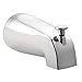 PULSE ShowerSpas 3010-TS-CH Bathtub Spout Valve with Diverter, 1/2" NPT Connection, Polished Chrome
