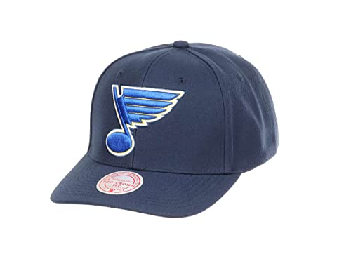 Mitchell & Ness St. Louis Blues Blue NHL Team Ground 2.0 Pro Snapback Cap