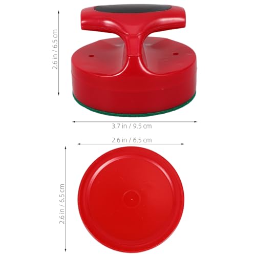FOYTOKI 1satz Eishockey Paddles Mit Roten Schiebern Und Pucks Zubehör Für Tischhockey Für Spielzimmer Und Partys Tische Spielausrüstung Tabellen Spiel