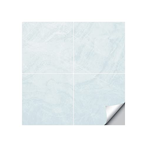 Homya 大理石シール 30x30cm 厚手 はがせる 壁紙シール 光沢あり カッティングシート リメイクシート 防水シール 壁用 10枚入